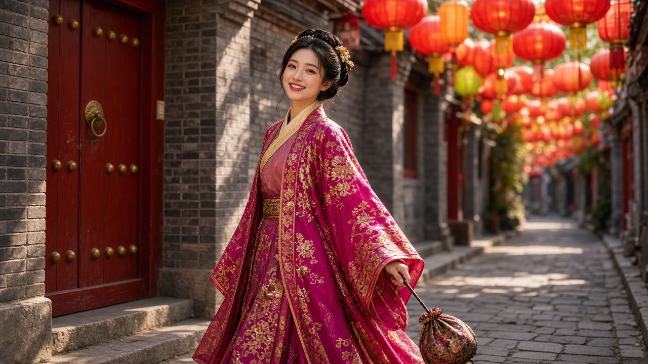 Beijing Qing Dynasty Princess Hanfu Rental & Photo Experience