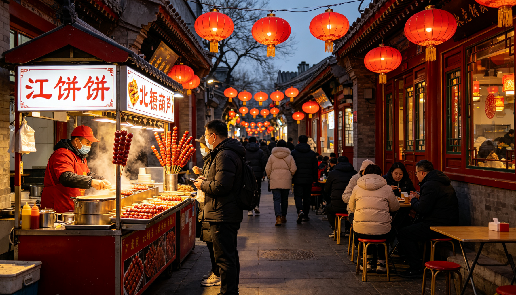 Beijing hutong alley