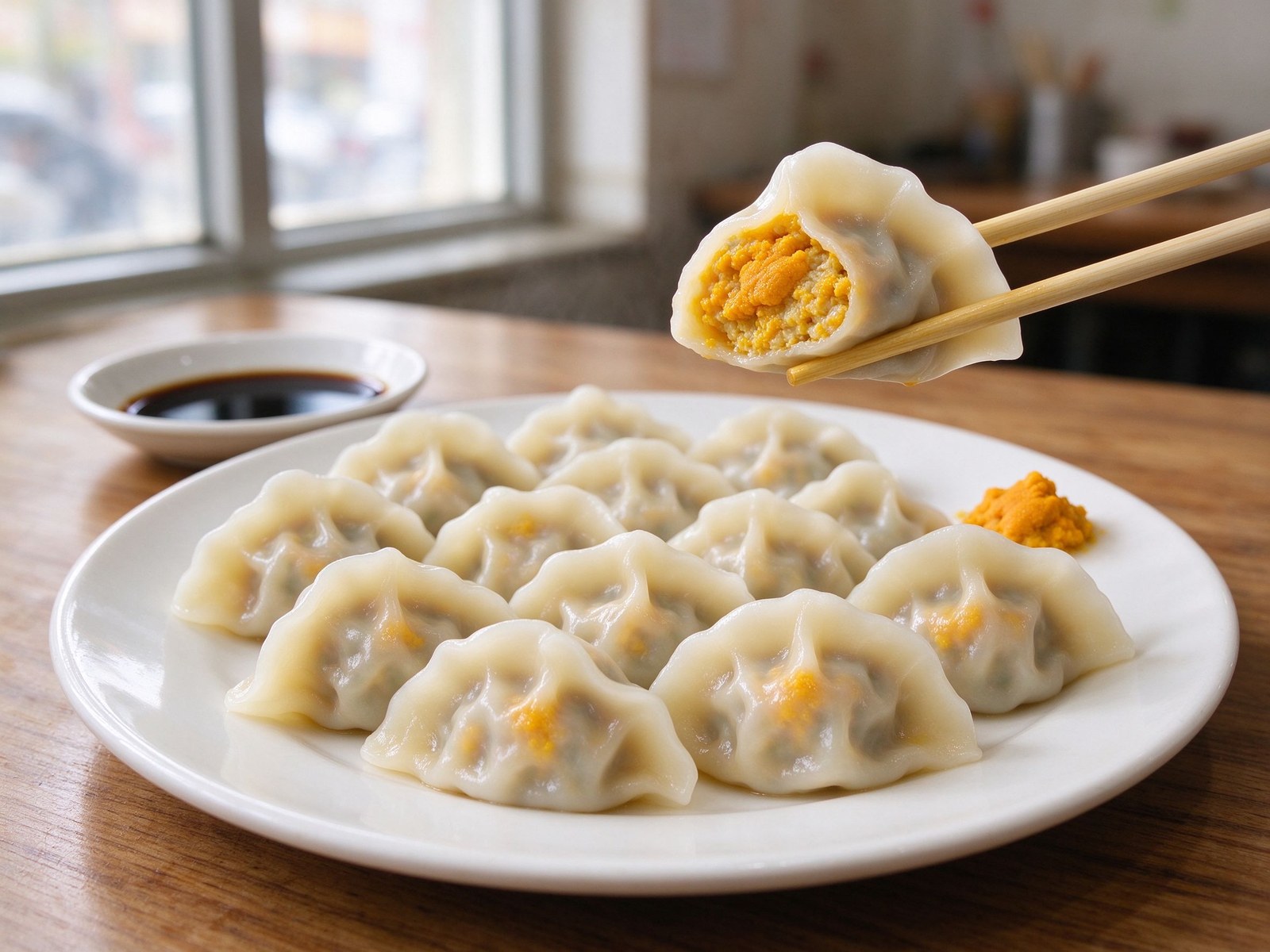 Sea Urchin Dumpling