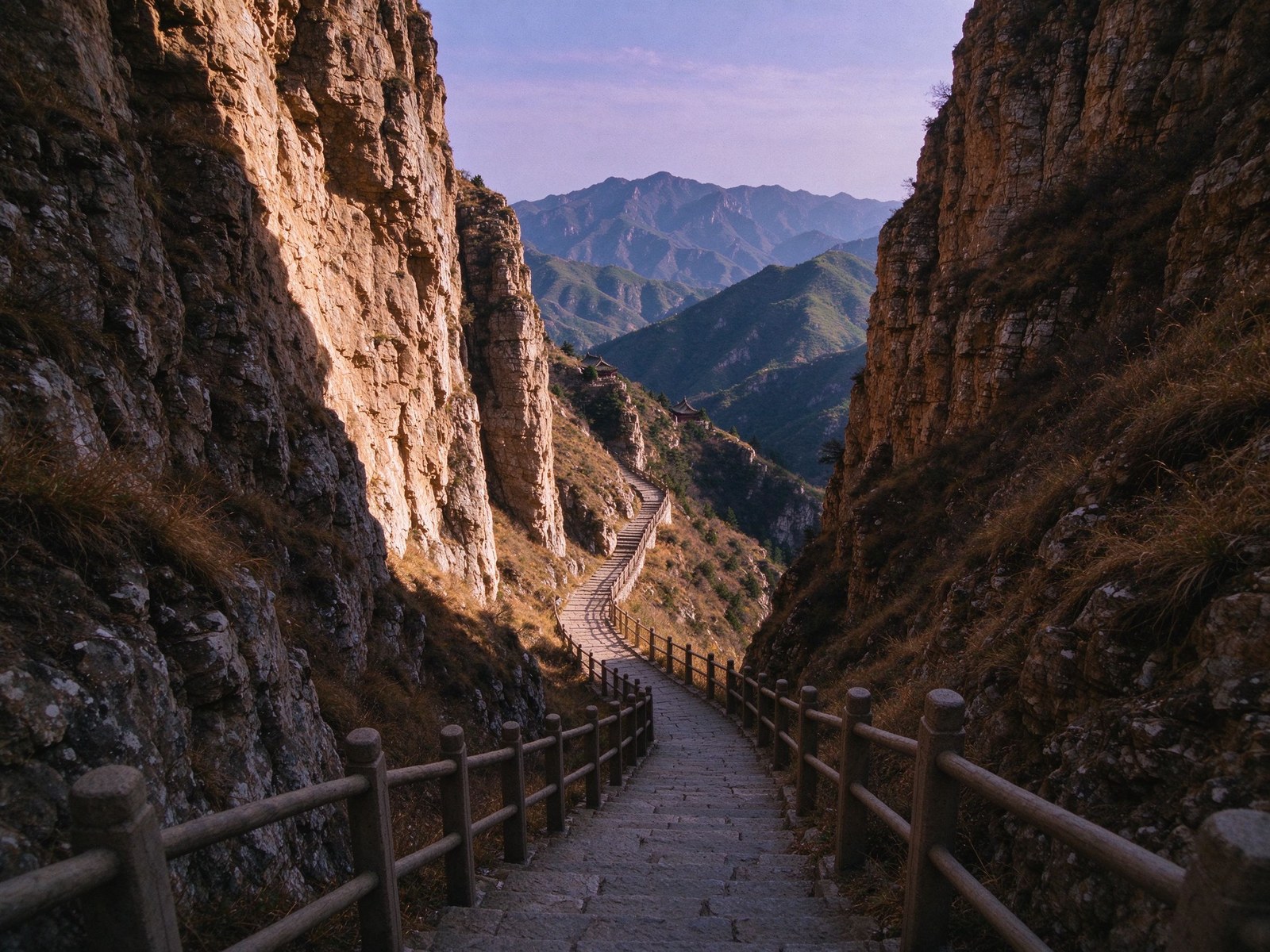 North Yue Heng Mountain (Hengshan) Scenic Area