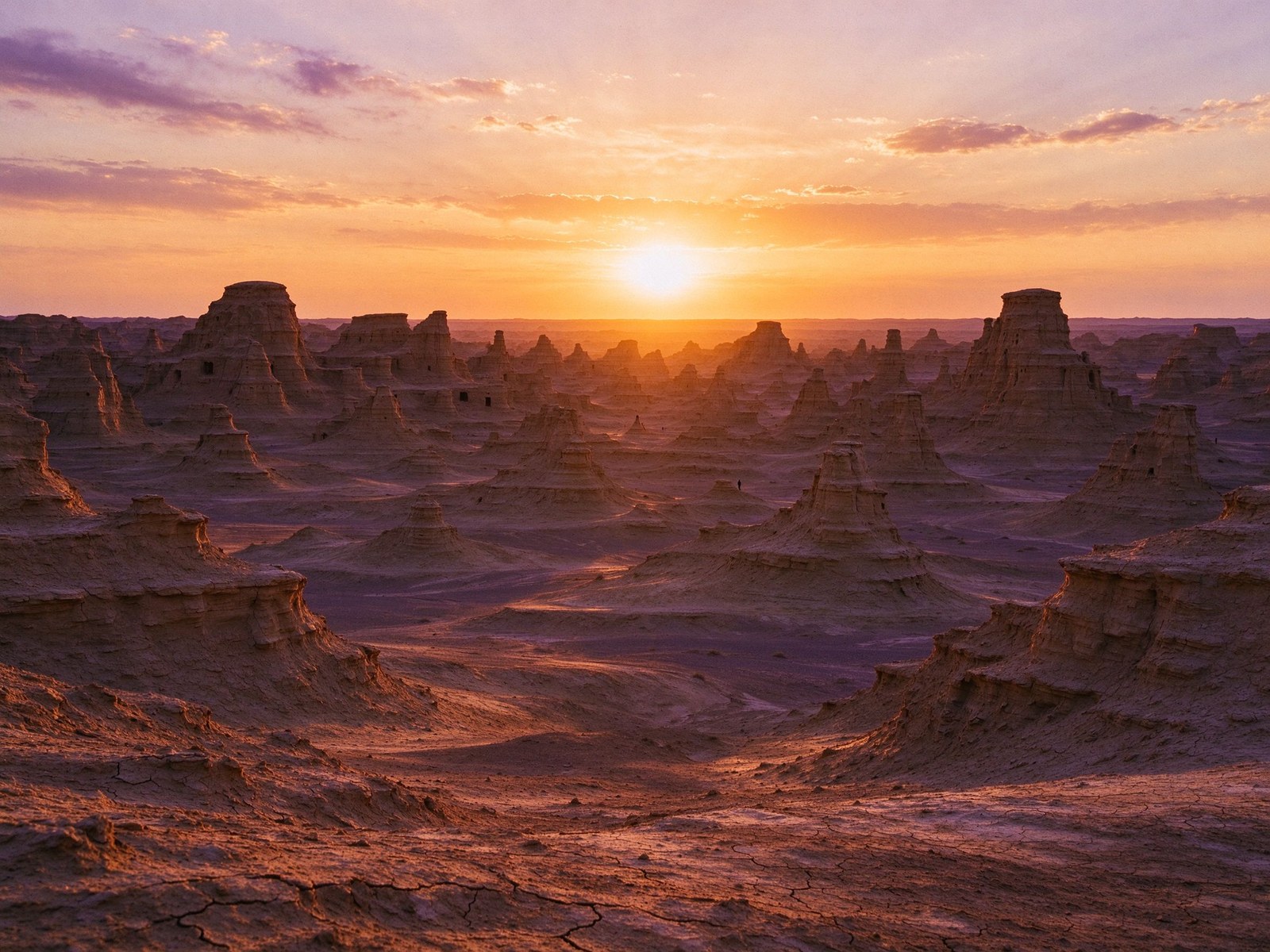 Dunhuang Yadan National Geopark (the 'Ghost City')