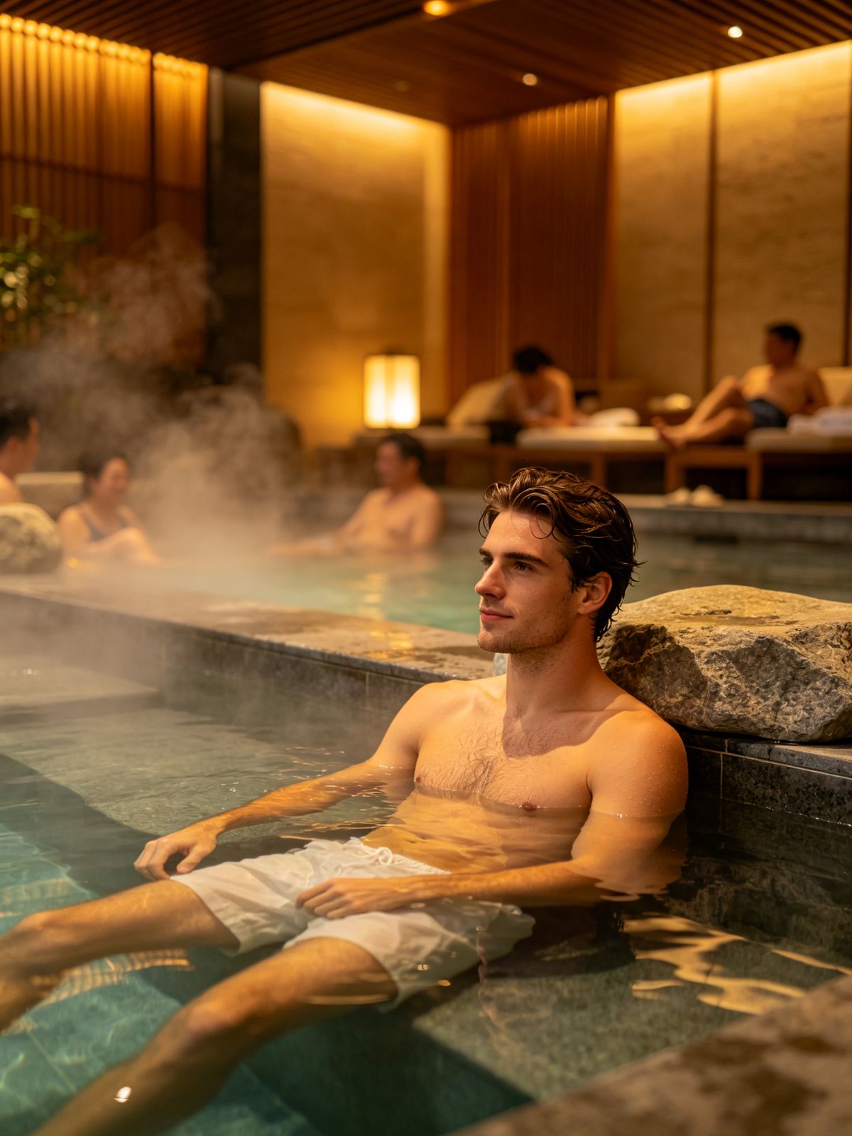 Chengdu 24-hour bathhouse interior