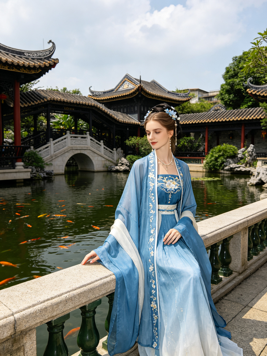 广州宝墨园汉服旅拍体验