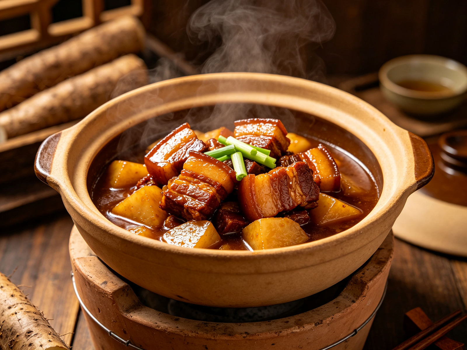 荔浦芋扣肉
