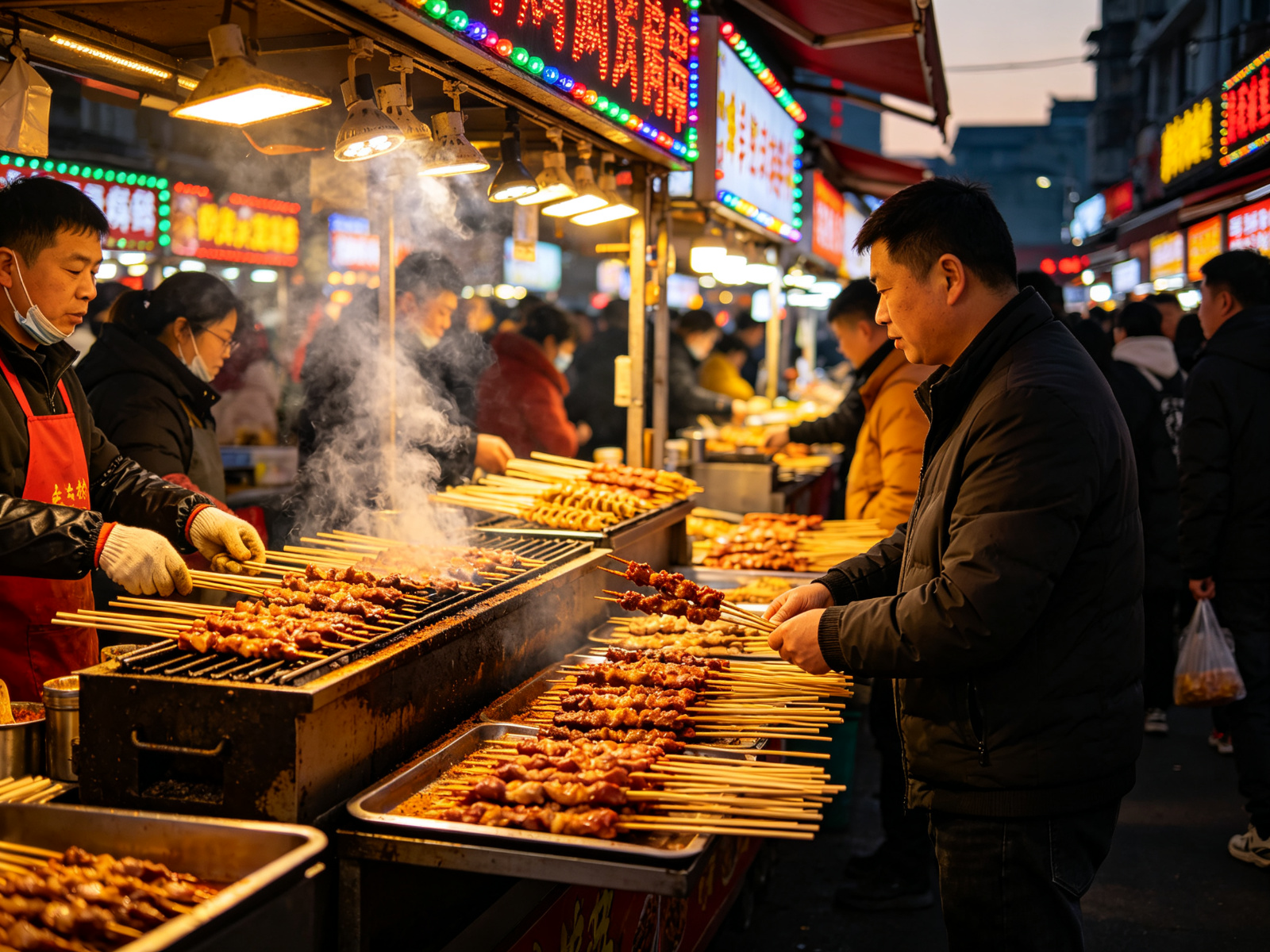 夜市烧烤