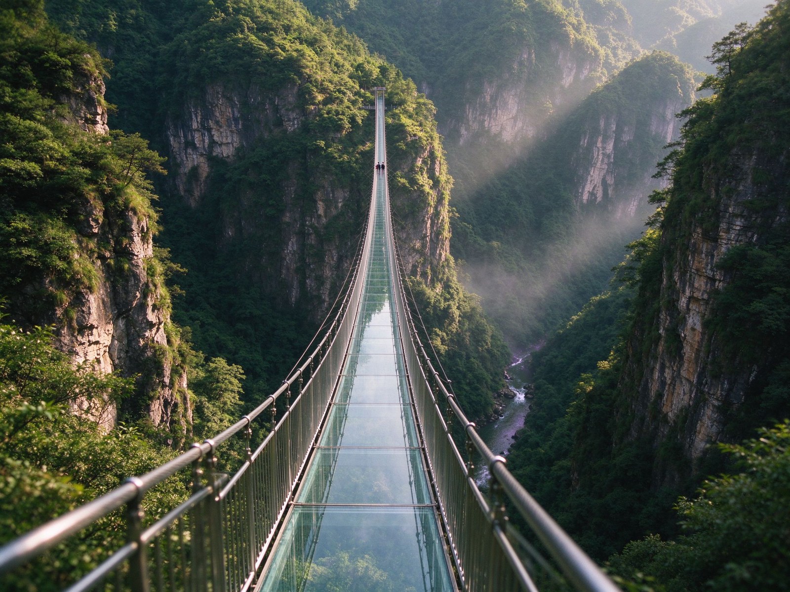 Zhangjiajie Grand Canyon & Yuntiandu Glass Bridge
